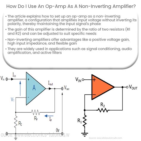 how to use op amp.